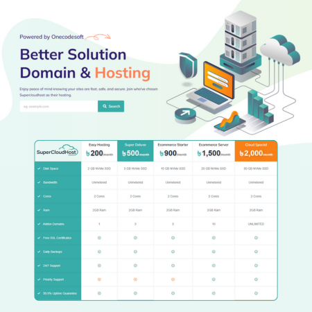 Hosting ad